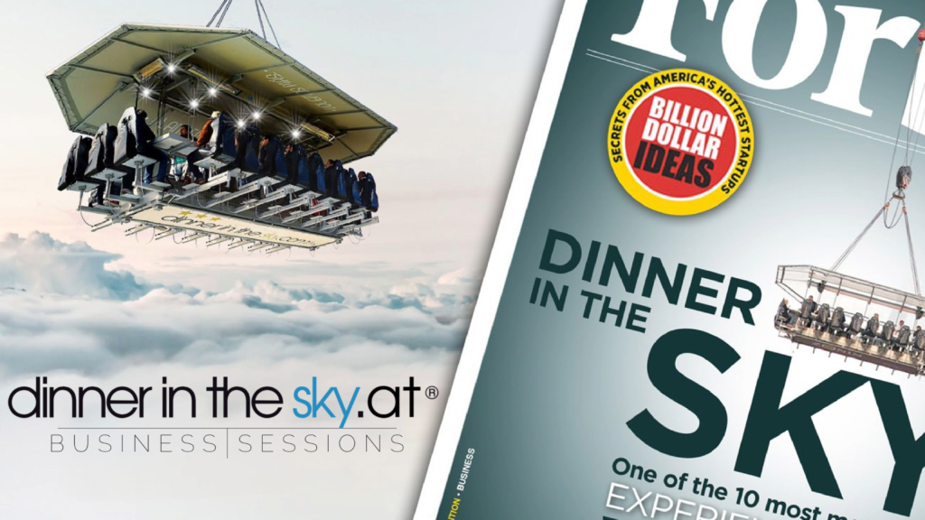 Dinner in the Sky Österreich Business-Veranstaltungen